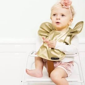 Princess Gold Baby Bib